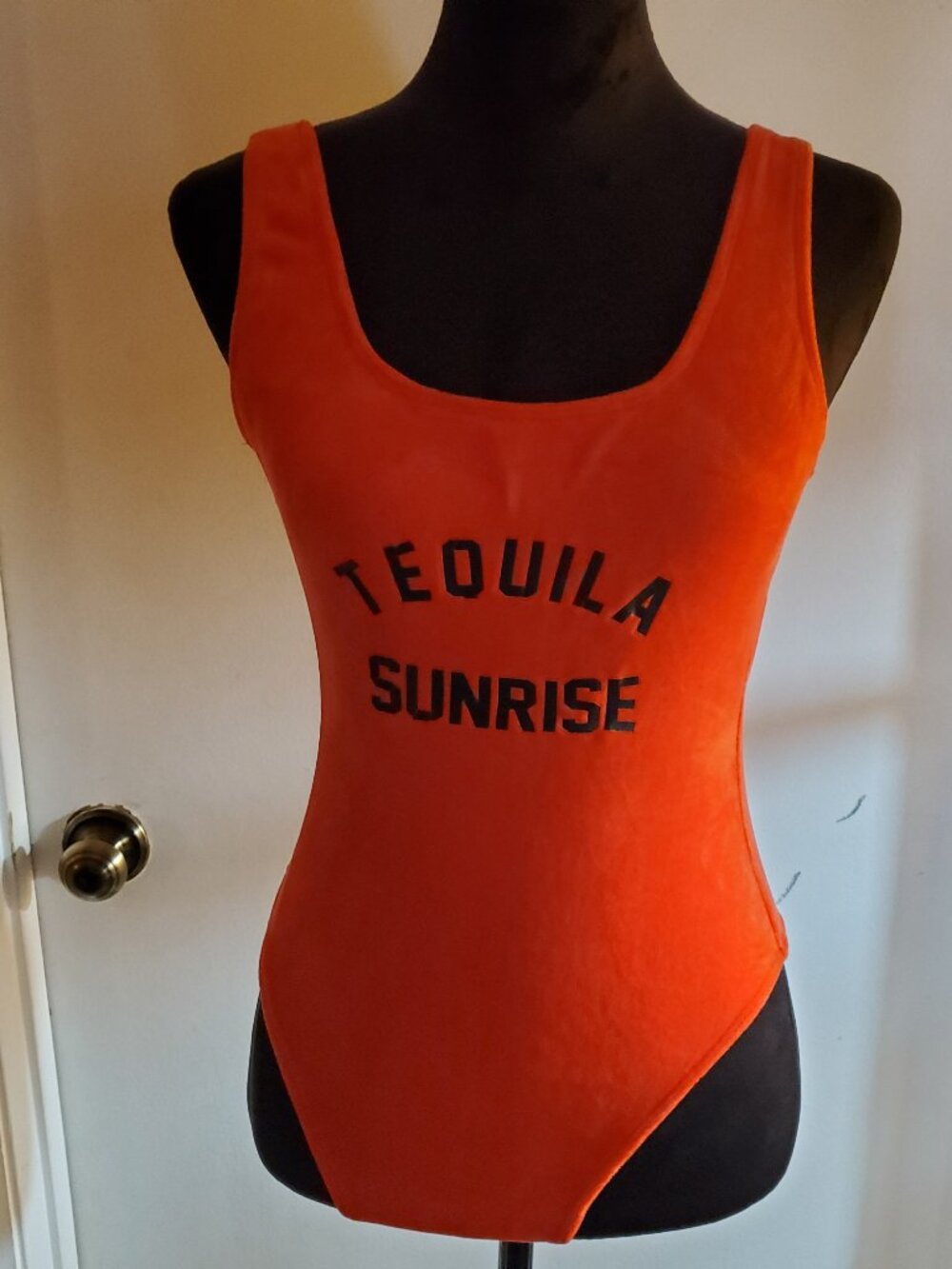 Stunning velvet swimsuit